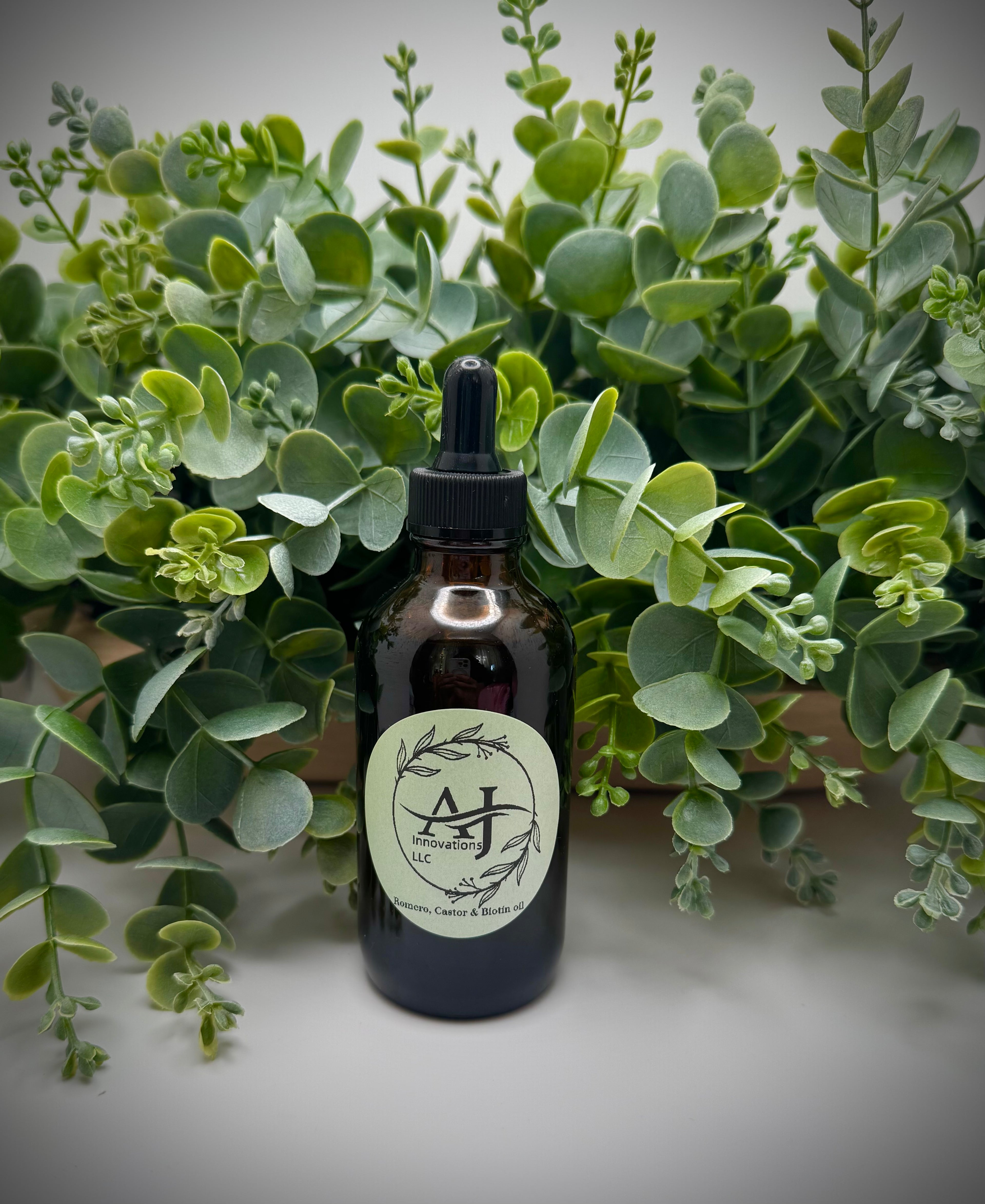 Aceite de Romero, Castor & Biotín.   4OZ