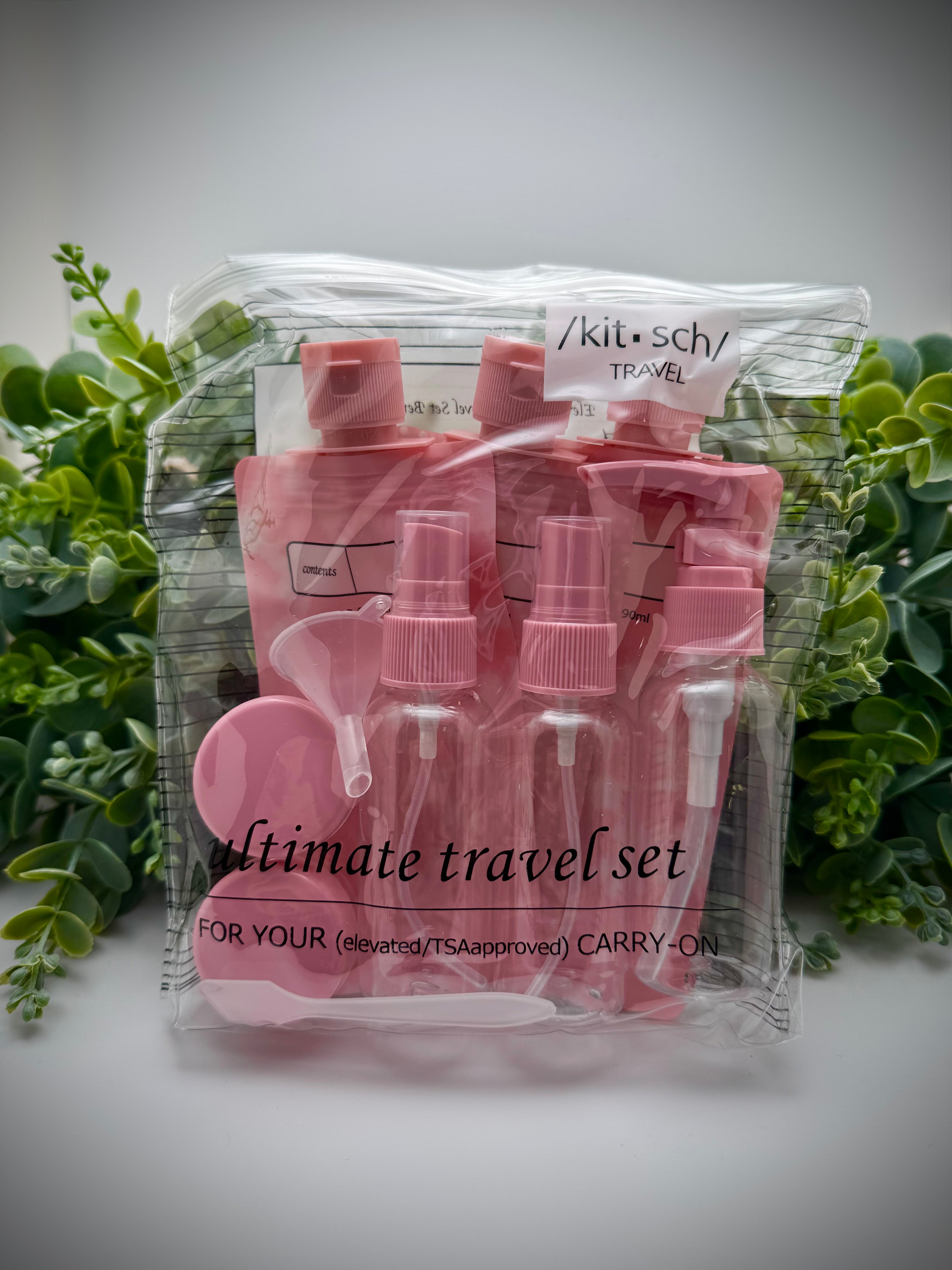 Set de Viaje Multi-Usos (10 piezas).