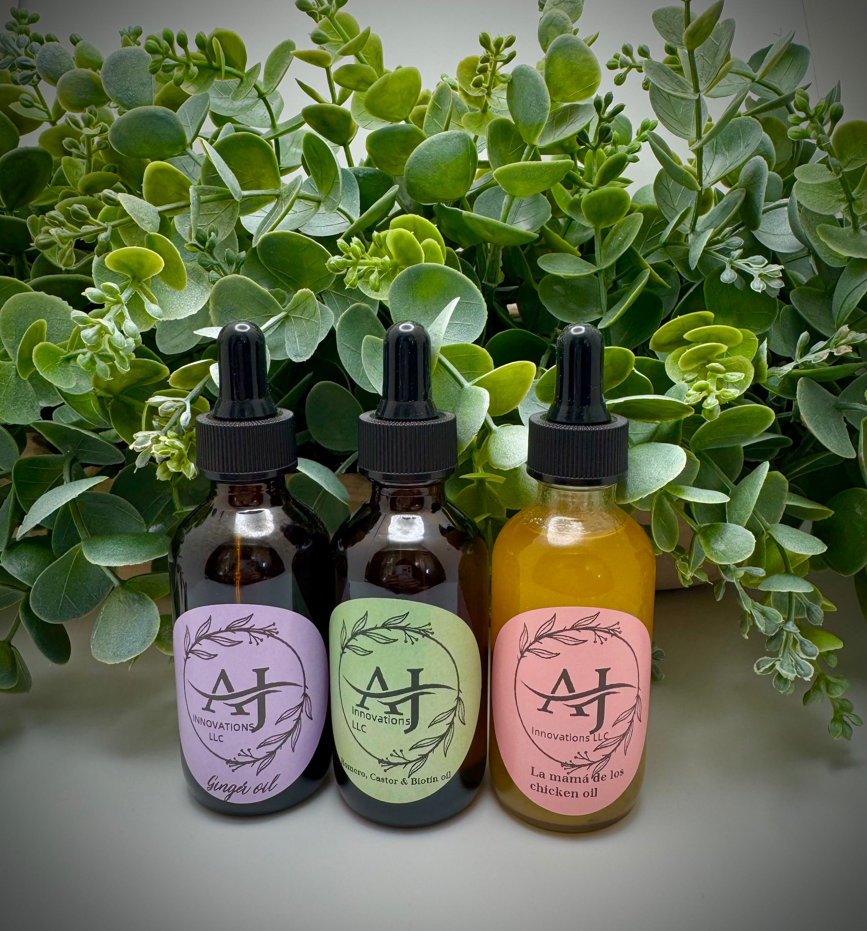 Kit de 3 Aceites Capilares 2oz