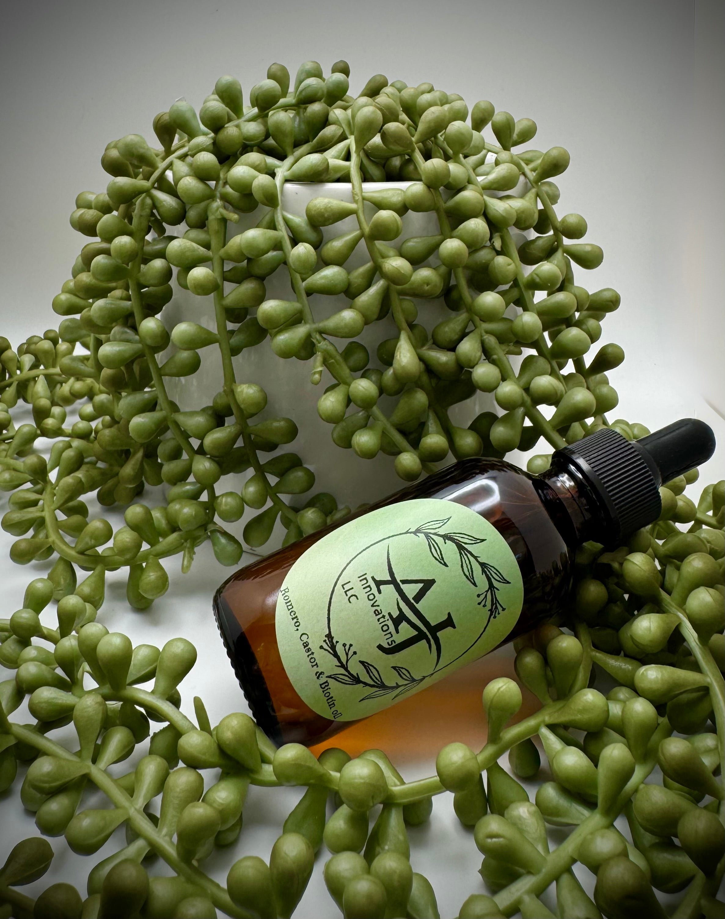 Aceite de Romero, Castor & Biotin 2OZ