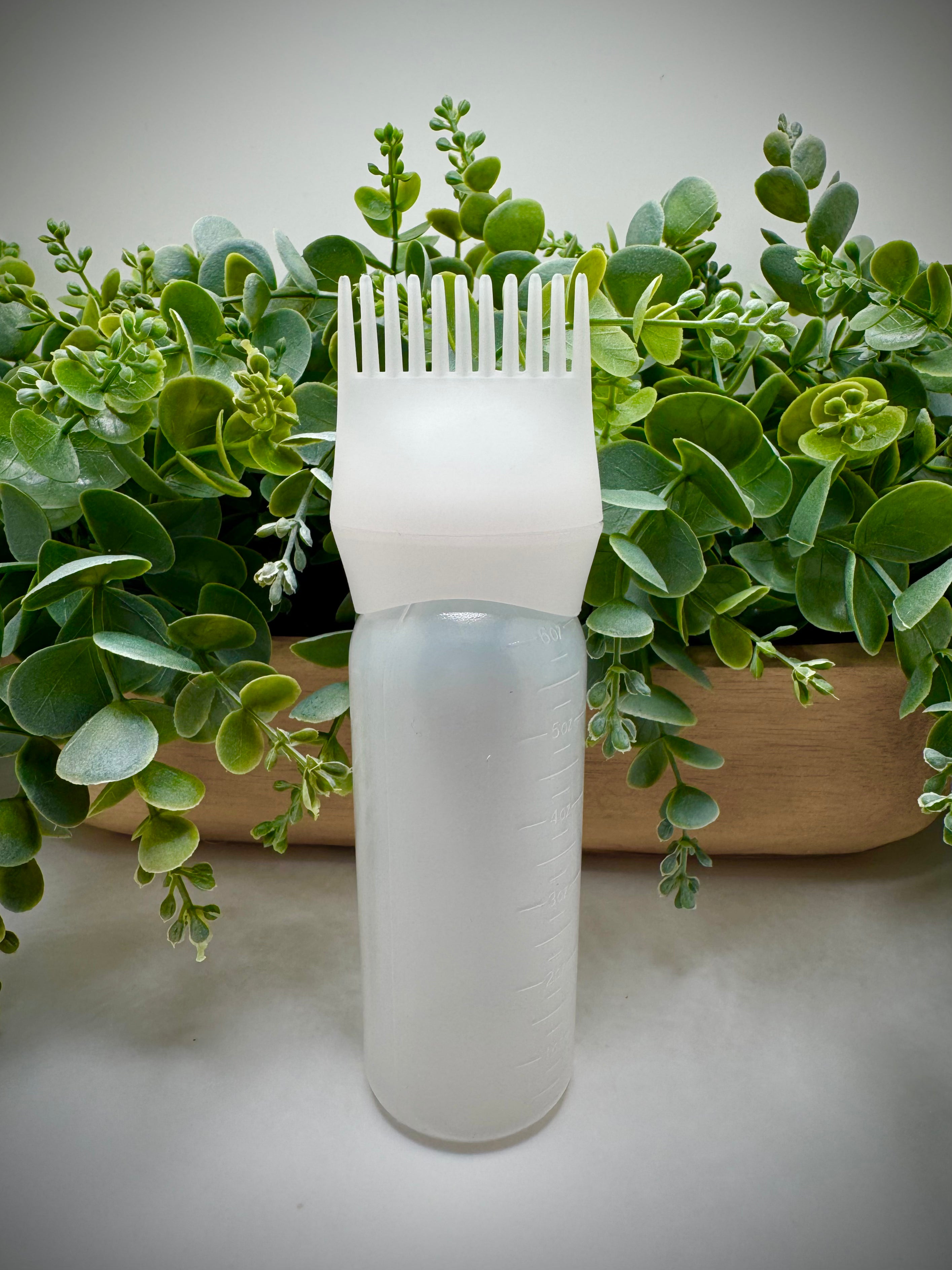 Aplicador de aceites para el cabello, set de 1
