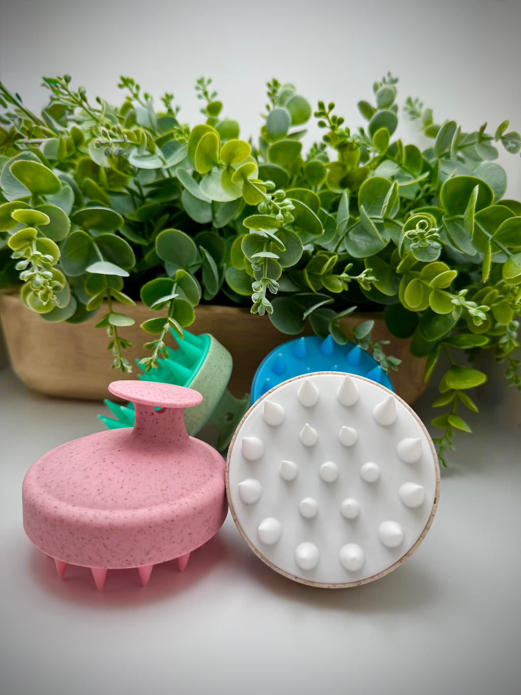 Masajeador de Cuero Cabelludo de Silicona